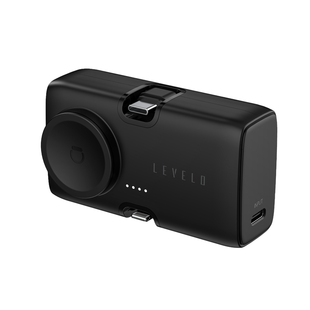 Levelo Nova Mini Portable Power bank 5000mAh - Black