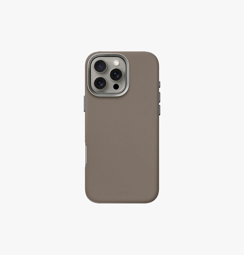UNIQ - Lyden iPhone 16 Pro Max Premium Leatherette Case