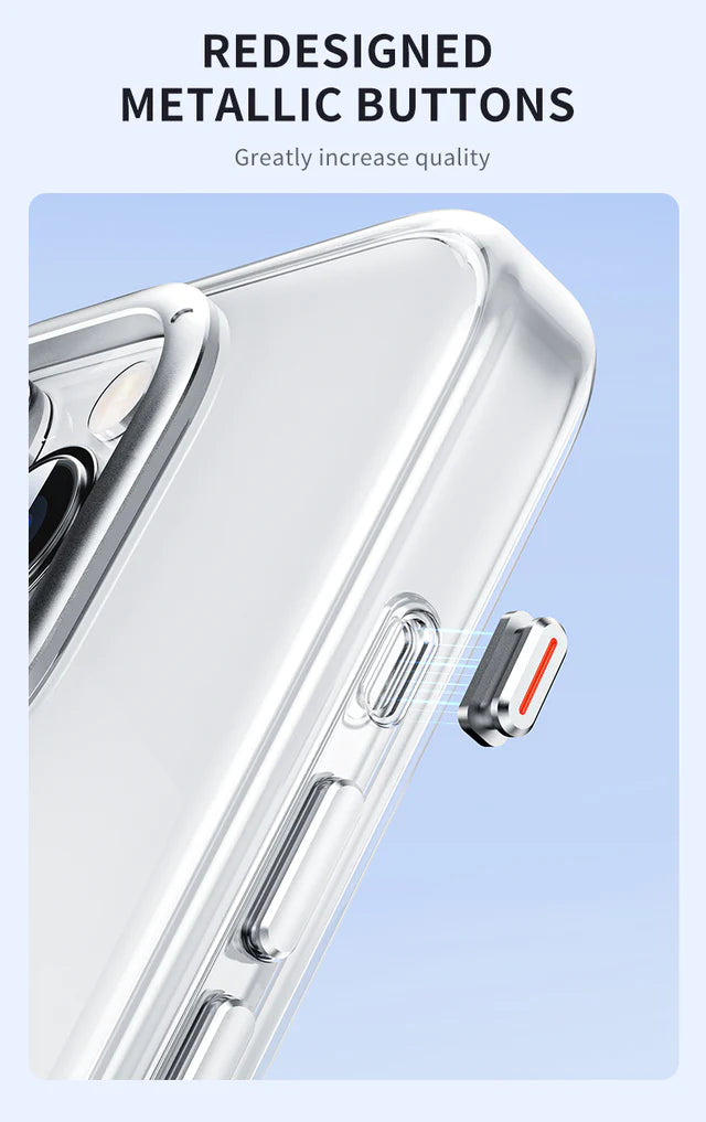 MOMAX FILP MEGNETIC CASE FOR IPHONE 15 6.7 PRO - CLEAR