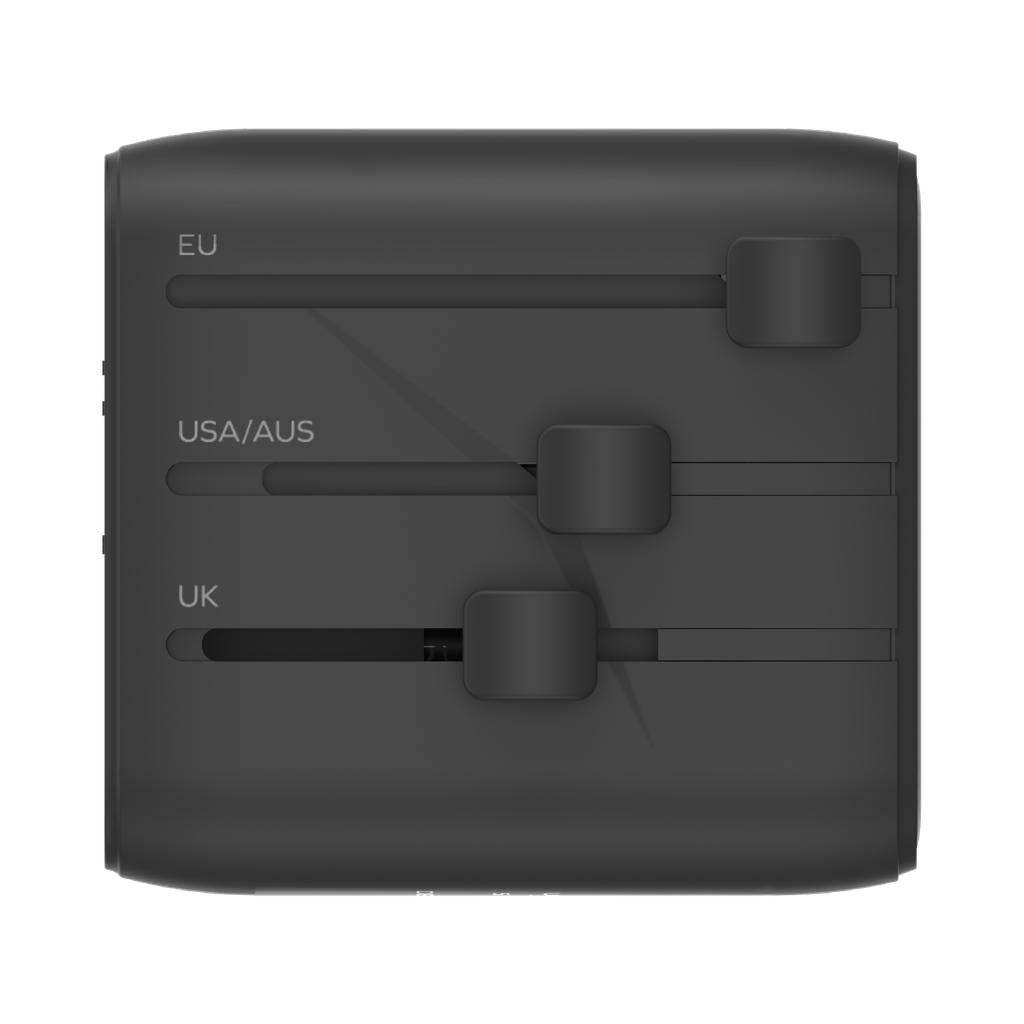 MOMAX - 1 World² 20W Universal 2 Port Travel Adapter