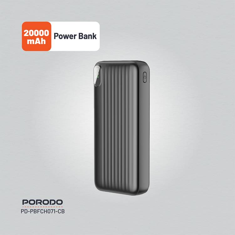 PORODO 5-IN1 TRAVEL COMBO KIT: 2 POWER BANKS, 4-IN-1 CABLE, CHARGE