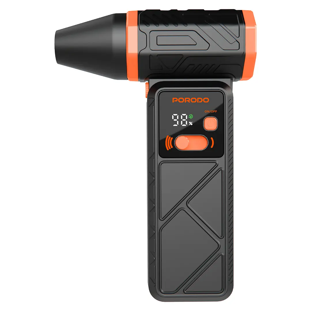 Porodo - Lifestyle Cyclon Rotatable Turbo Blower Fan with LED Light Function - TECH STREET