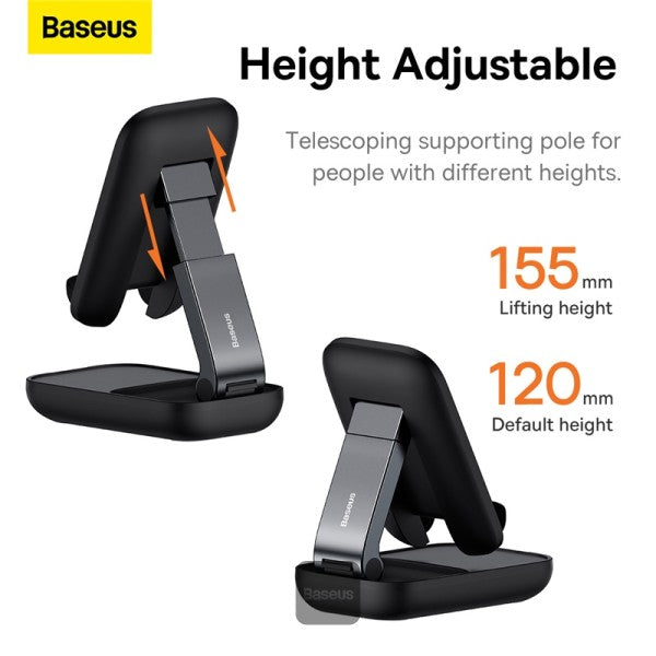 Baseus Seashell Series Folding Phone Stand Cluster Black