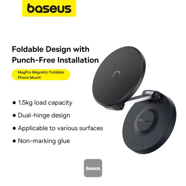 Baseus MagPro Foldable Magnetic Phone Holder 360° Rotatable