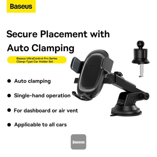 Baseus UltraControl Pro Series Clamp-Type Car Holder