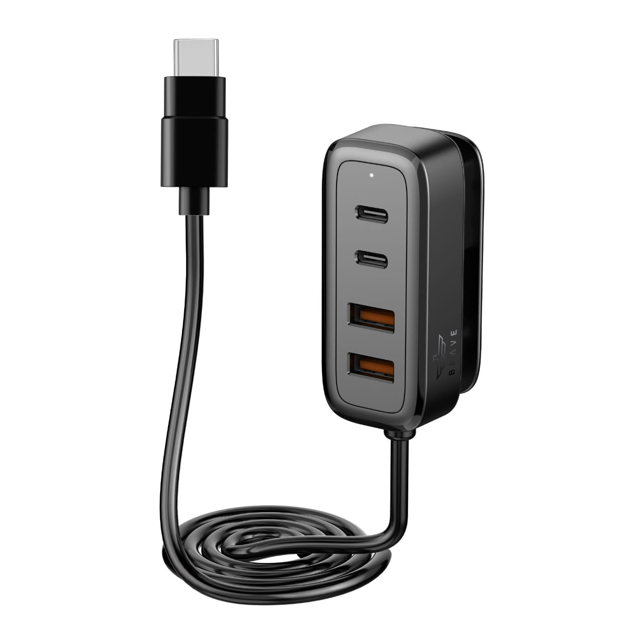 Brave 60W Universal Car Charger Fast Charging USB-C - Power Hub