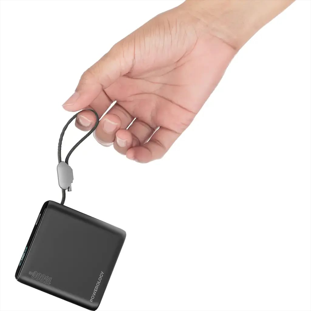 Powerology 15000mAh Mini Power Bank