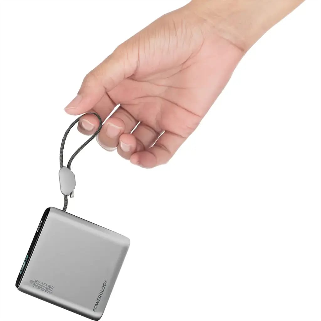 Powerology 15000mAh Mini Power Bank