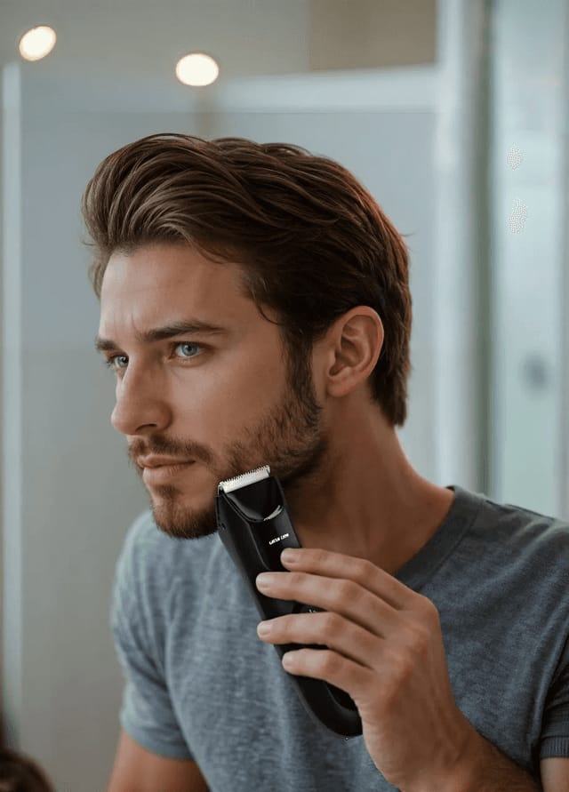 Green Lion Sensitive Duo - Hair Trimmer & Shaver - Black