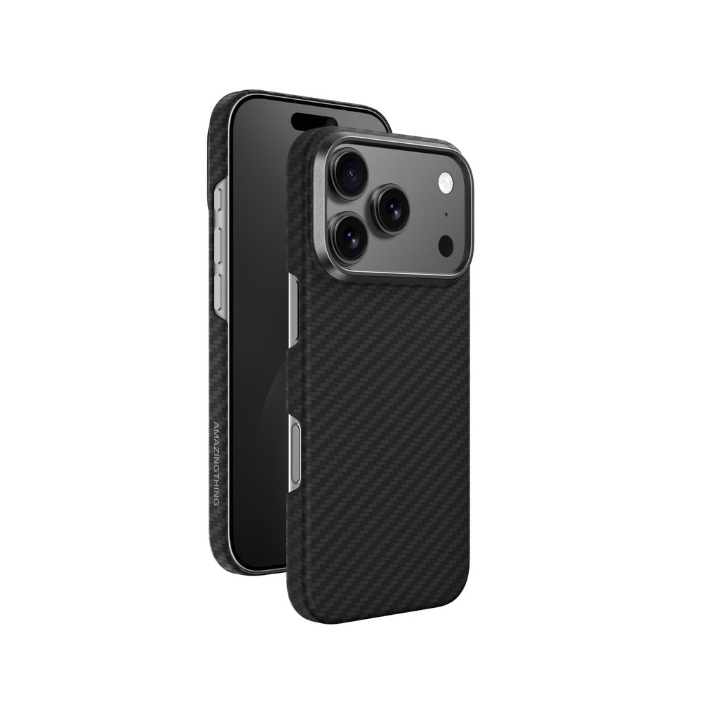 AMAZINGthing Titan Max Magsafe Drop Proof fiber case for 17 pro max