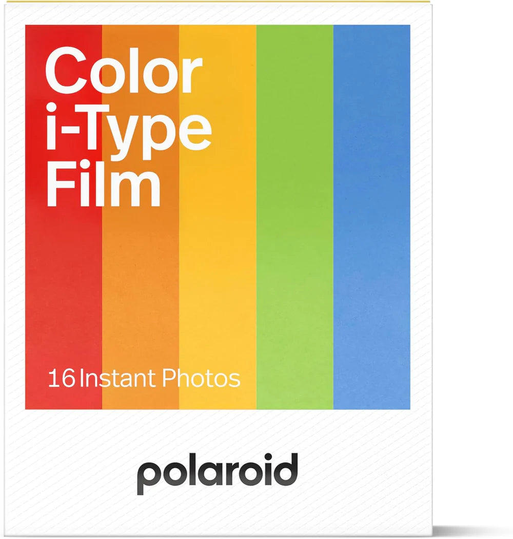 Polaroid - Color i-Type Instant Film Double Film 16 Photos, White Frame, ASA 640 - TECH STREET