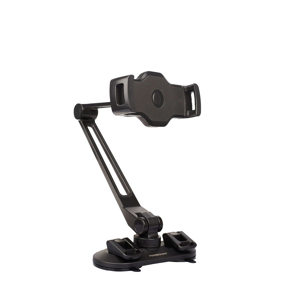 Powerology Adjustable Long Arm 360° Rotatable Suction Phone Holder