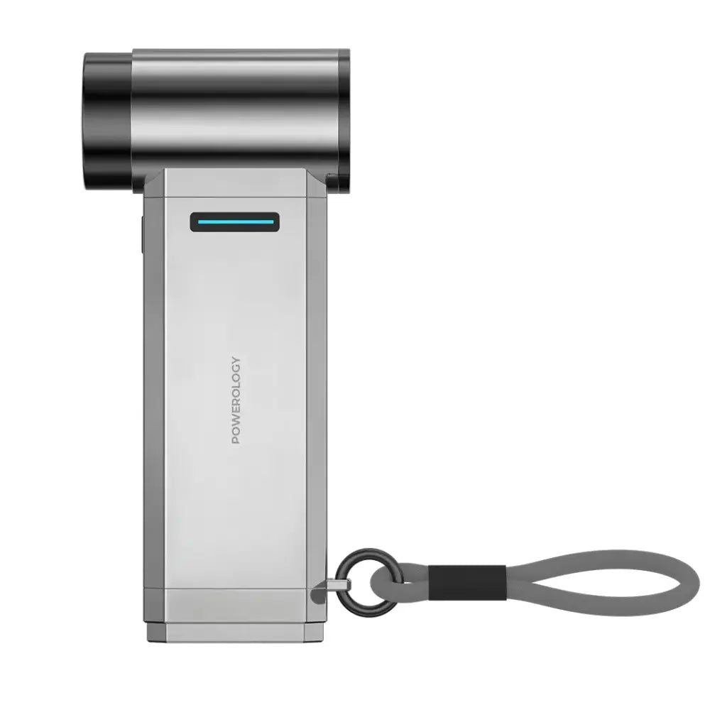 Powerology Turbo Blower 130000rpm Power Bank 4000mAh - Silver