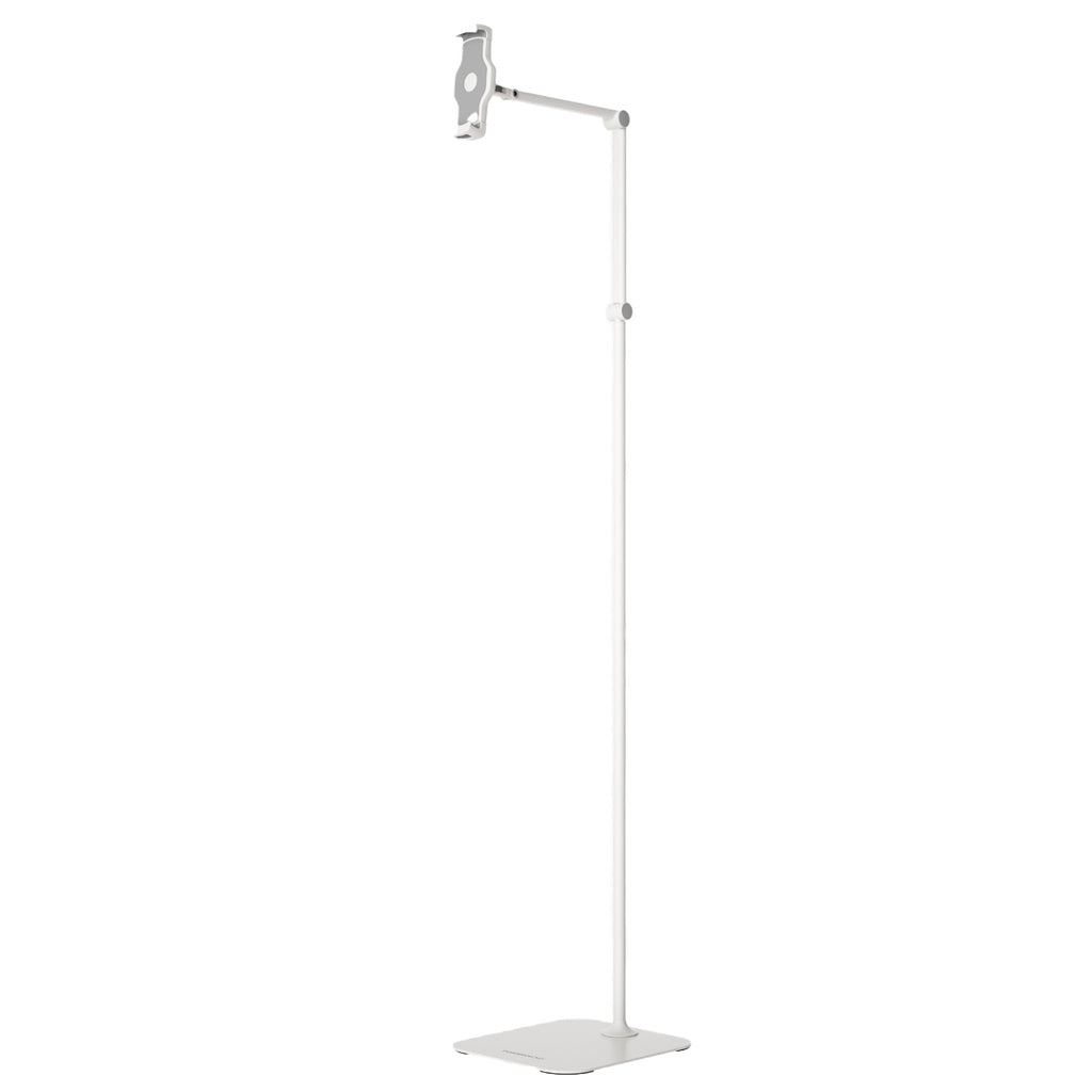 Powerology Adjustable And Rotatable Tablet Stand 170cm with Metal Base - White