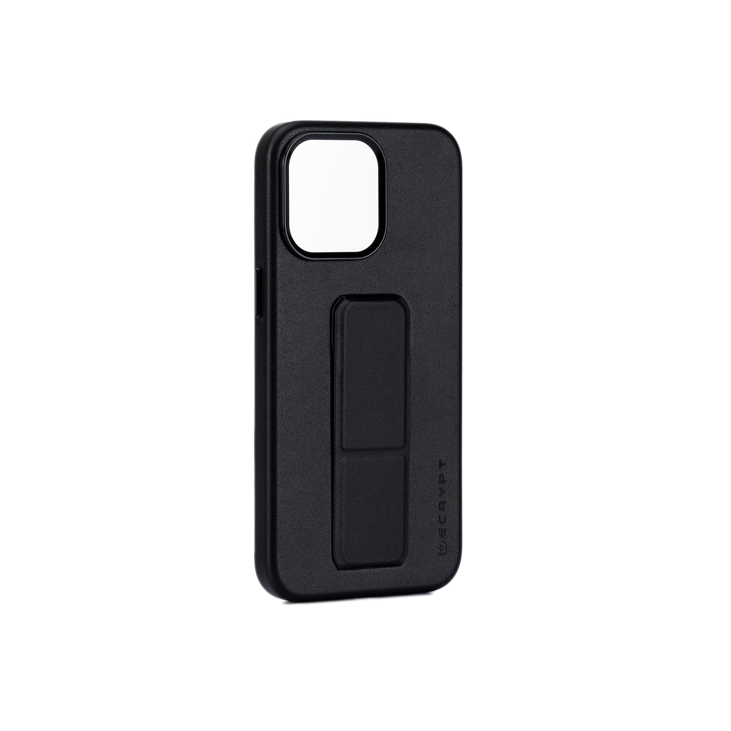 Decrypt iPhone 15 Pro Magnetic Grip Leather Case