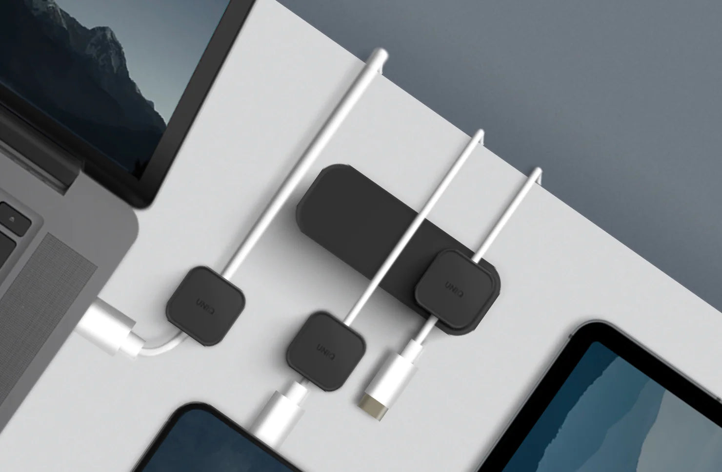 UNIQ POD MAG CABLE ORGANIZATION BUTTONS PACK WITH REUSABLE