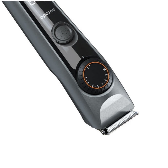 Porodo Lifestyle High Precision Beard Trimmer with Digital Display 600mAh - Black