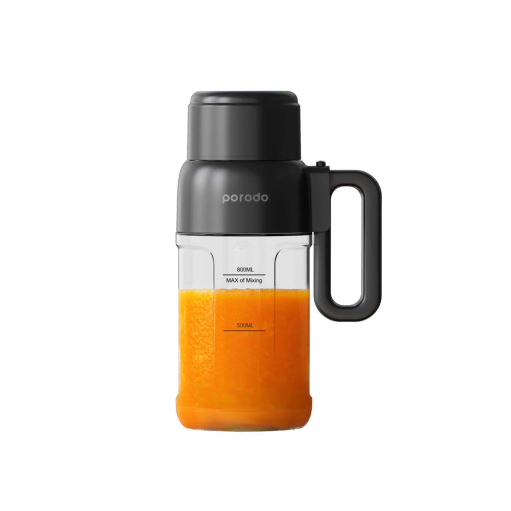 Porodo LifeStyle Portable Juicer Blender with Straw 800mL 120W