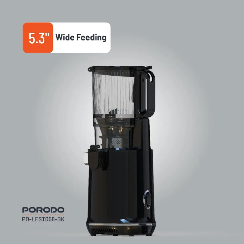 Porodo Lifestyle Slow Juicer 250W - Black