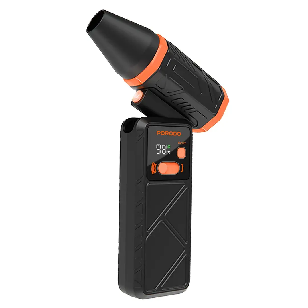 Porodo - Lifestyle Cyclon Rotatable Turbo Blower Fan with LED Light Function - TECH STREET