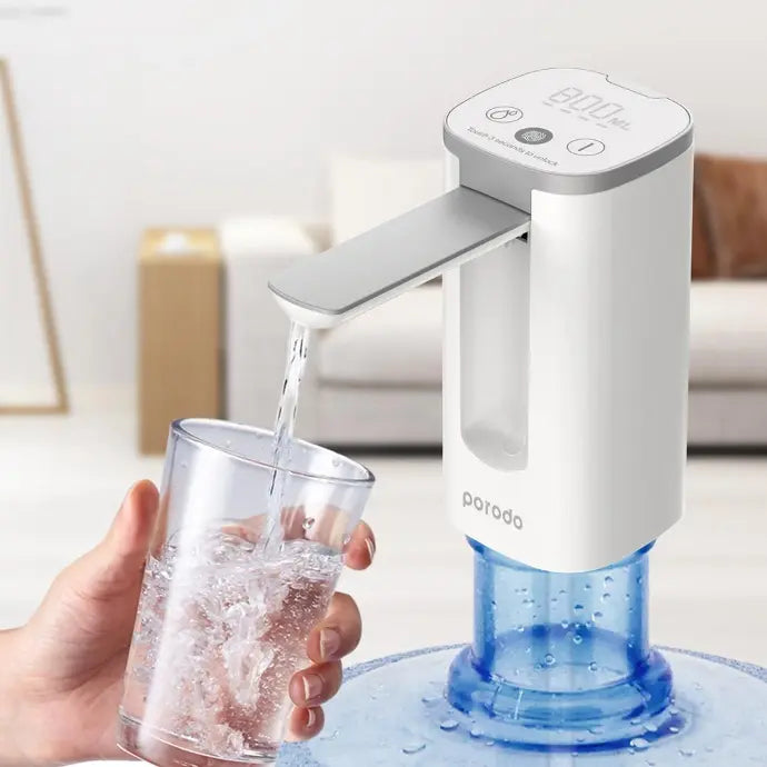 Porodo Lifestyle LED Display Mini Water Dispenser 5W - White