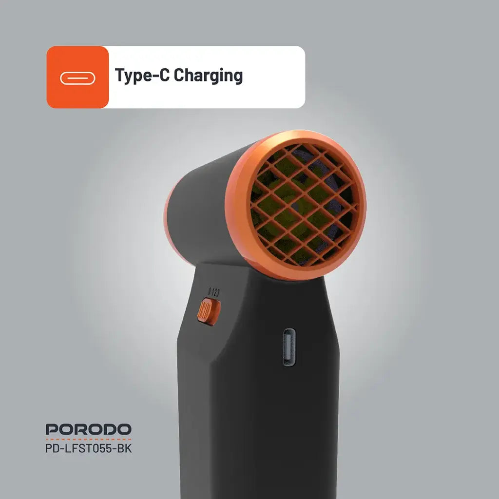 Porodo Lifestye Turbo Blower 110K RPM - Black