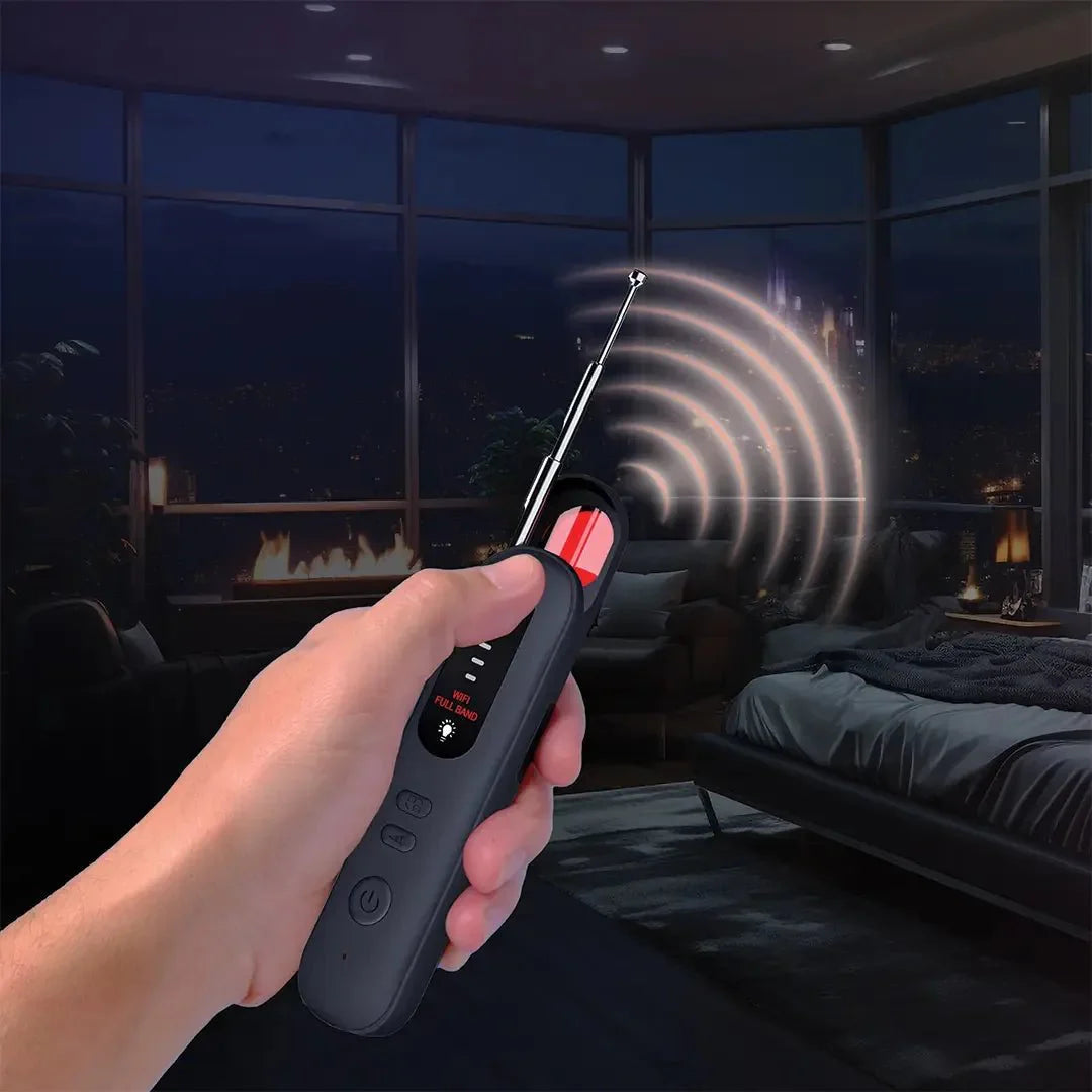 Porodo - All-In-1 Hidden Camera Detector With Built-In Antenna 300mah