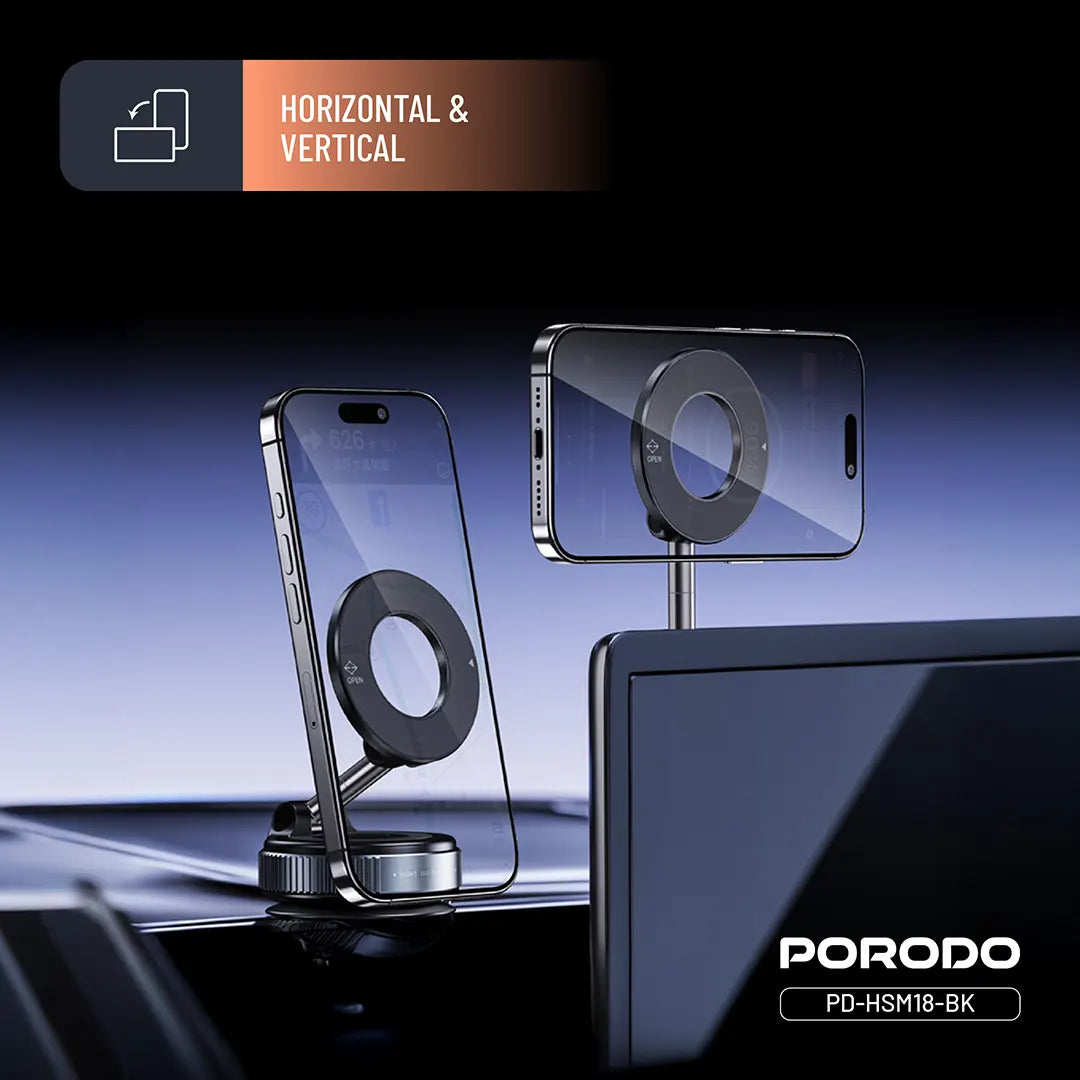 Porodo Vacuseal Rotate-Lock MagSafe Mount - TECH STREET