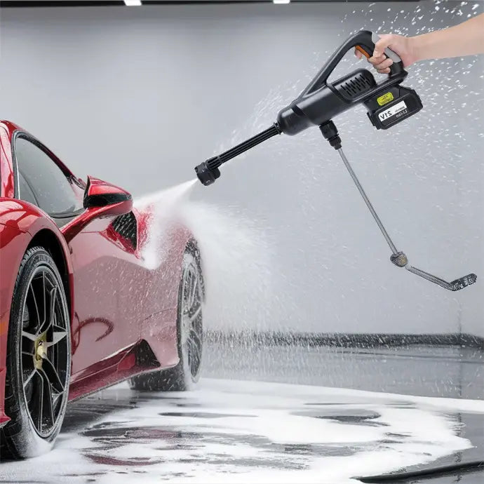 Porodo Lifestyle 6- in-1 Car Washing Machine Brushless with Speed Control 5M Water Pipe