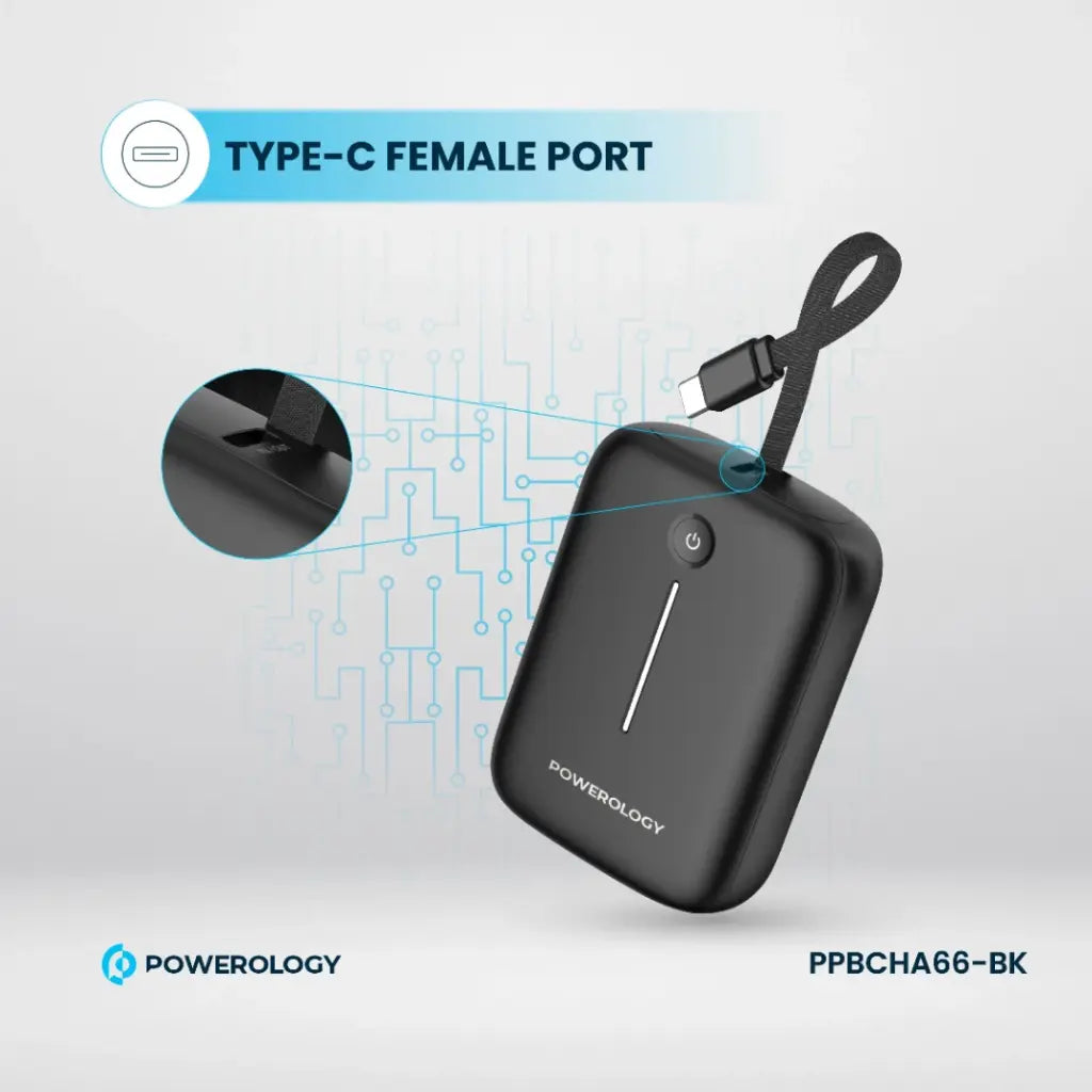 Powerology - 10000mAh Power Bank - TECH STREET