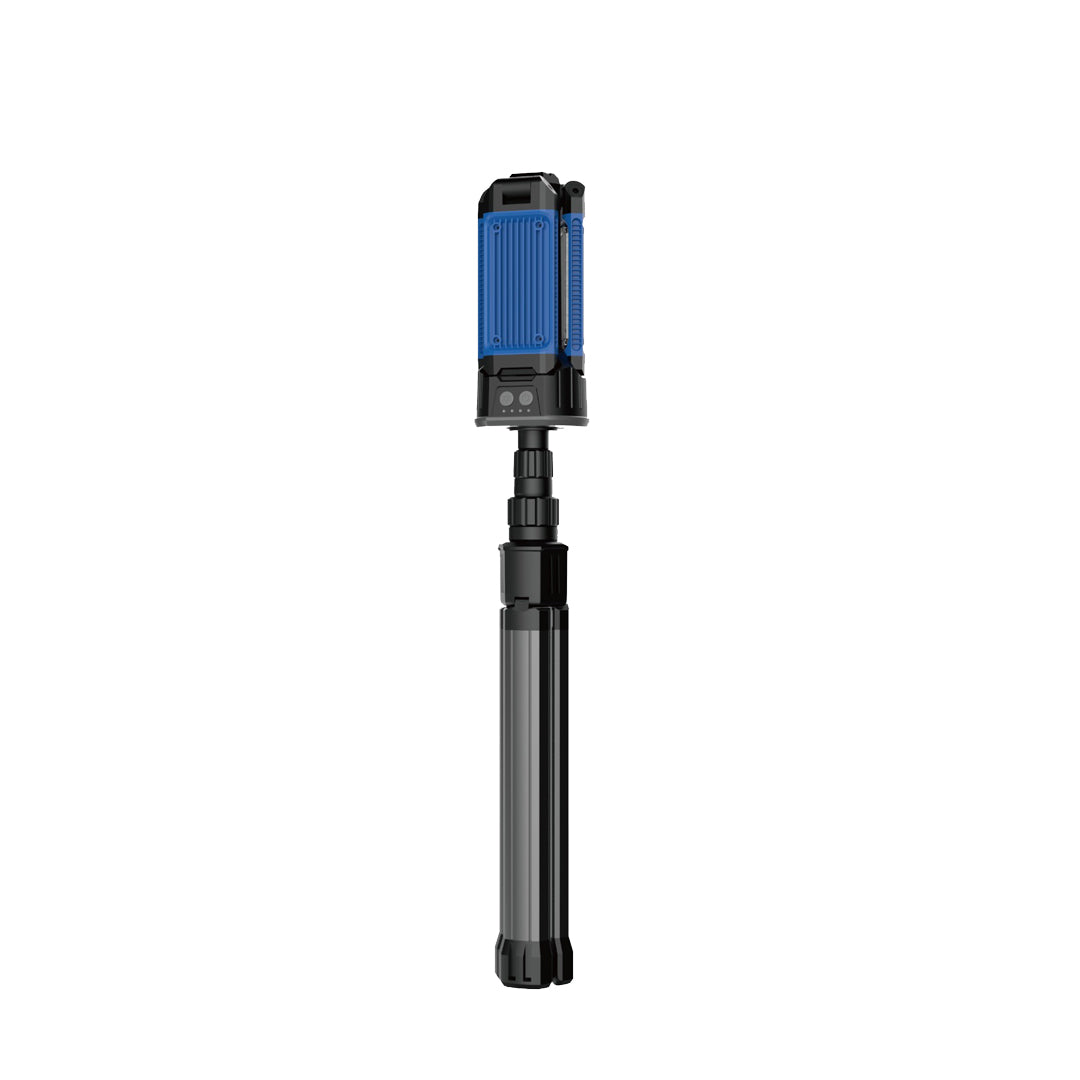 Powerology Foldable Tripod Camping Light IPX4, 4000mAh