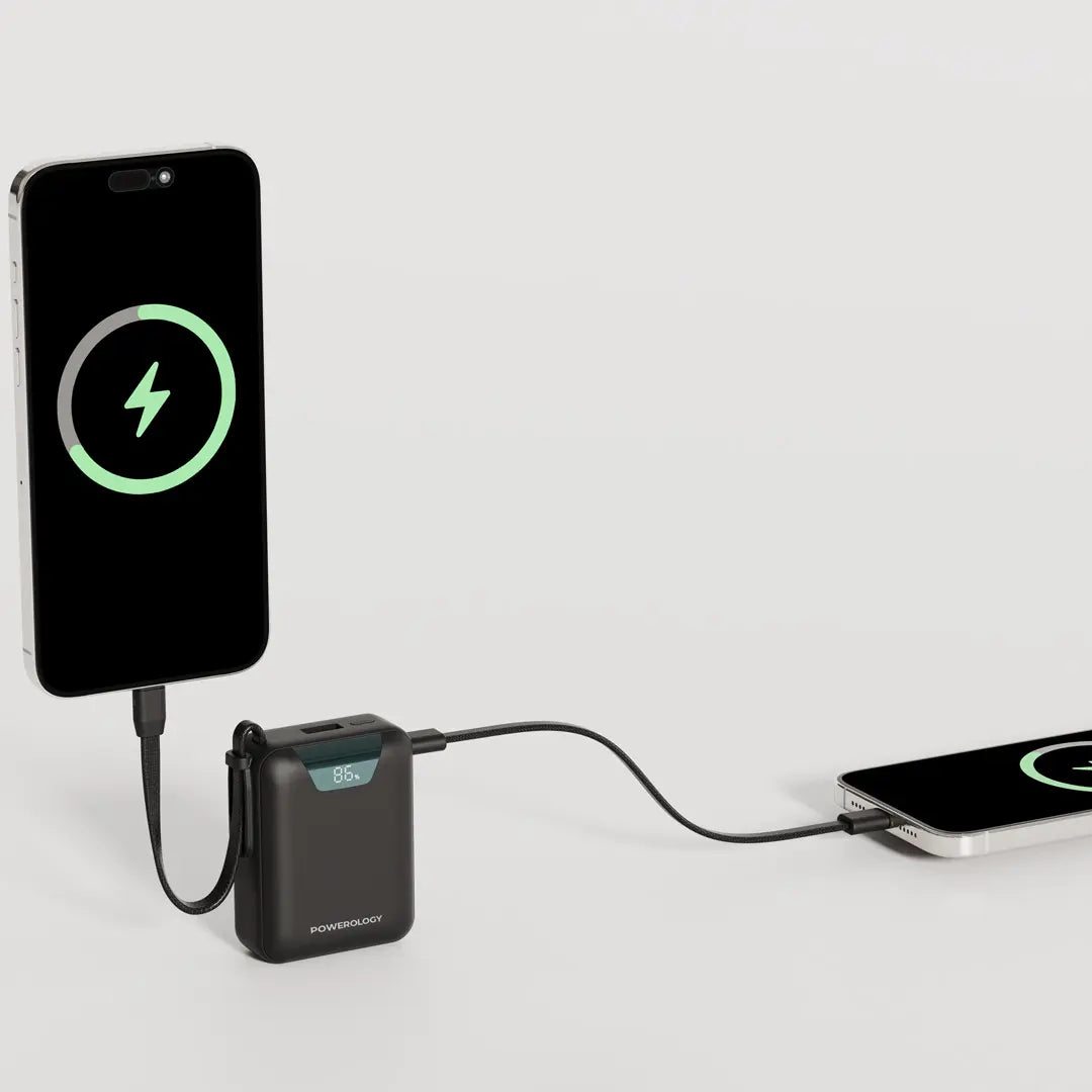 Powerology - York POWER BANK 10000mAh - Black