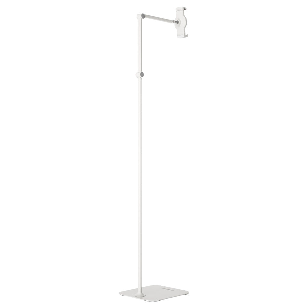 Powerology Adjustable And Rotatable Tablet Stand 170cm with Metal Base - White