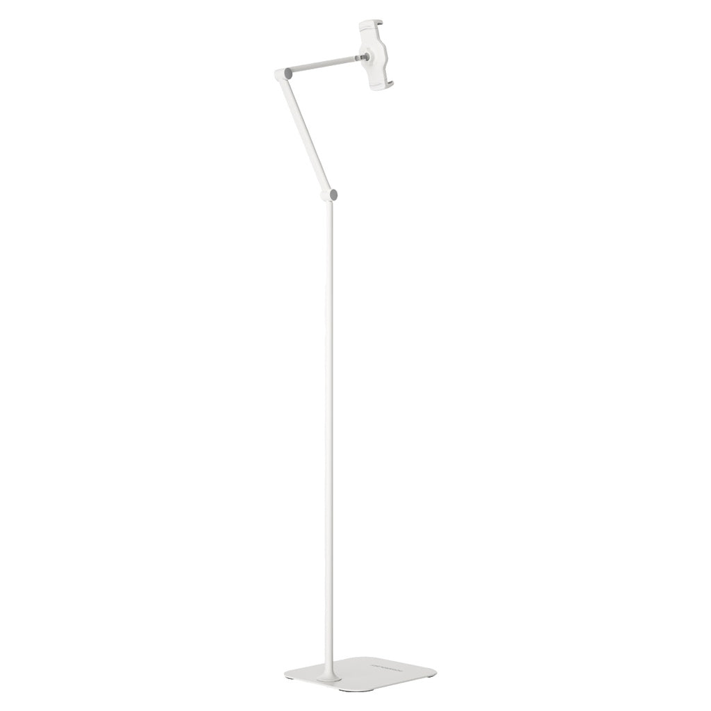 Powerology Adjustable And Rotatable Tablet Stand 170cm with Metal Base - White