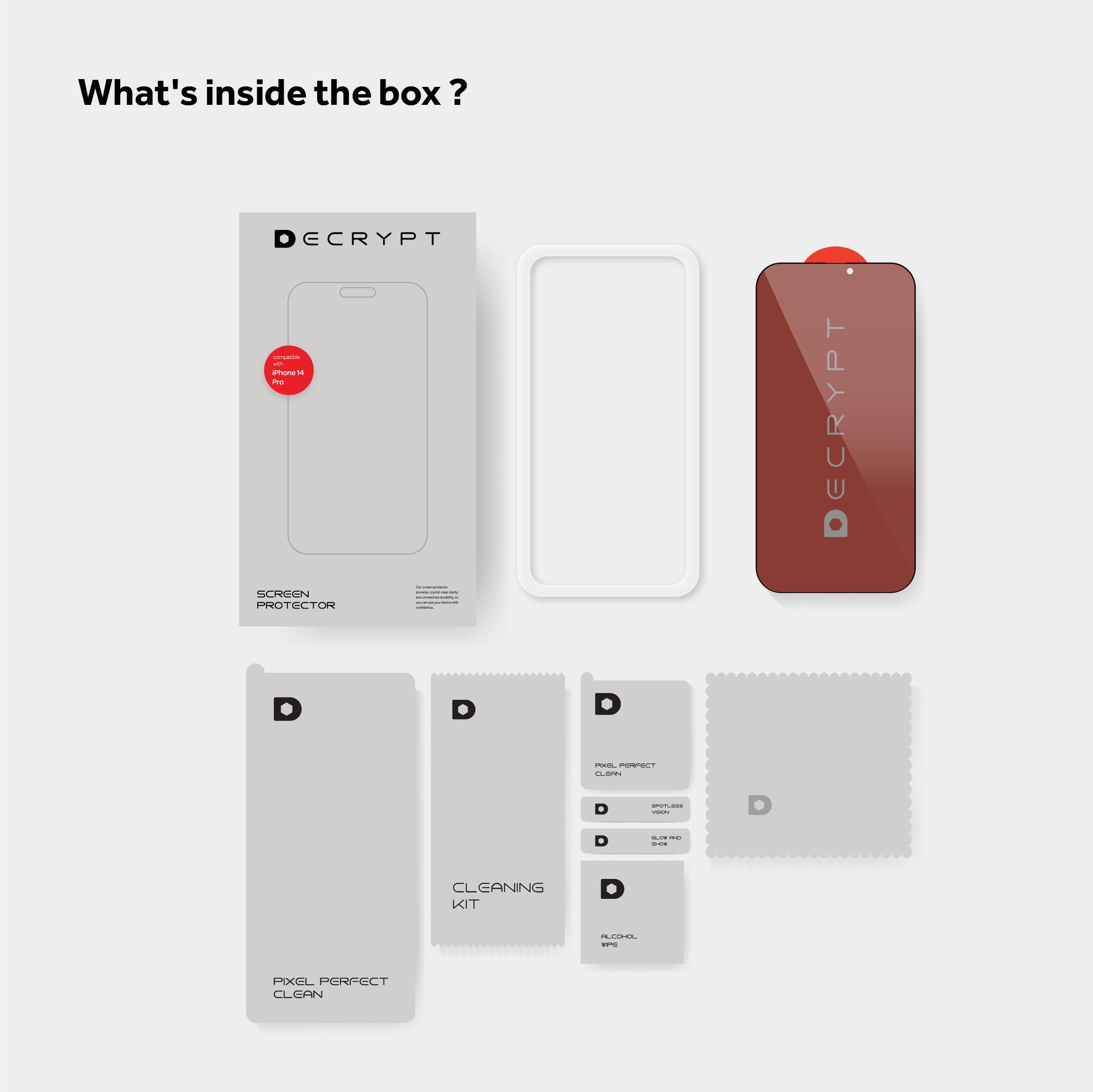 Decrypt iPhone 14 Pro Privacy Screen Protector