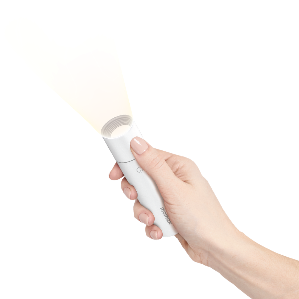 MOMAX SNAPLUX PORTABLE LED LAMP - White