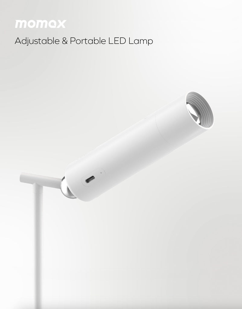 MOMAX SNAPLUX PORTABLE LED LAMP - White