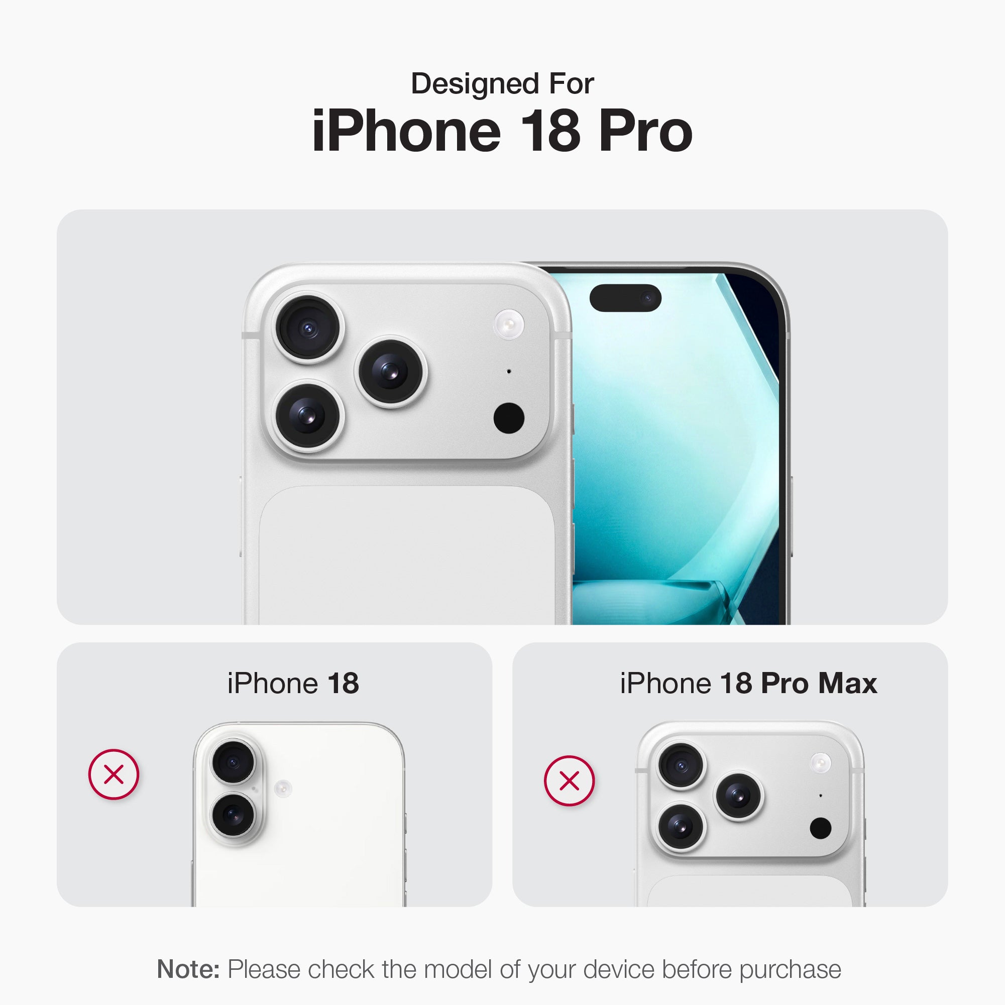 AMAZINGthing - IPhone 18 Pro Radix Care Matte Glass Screen Protection