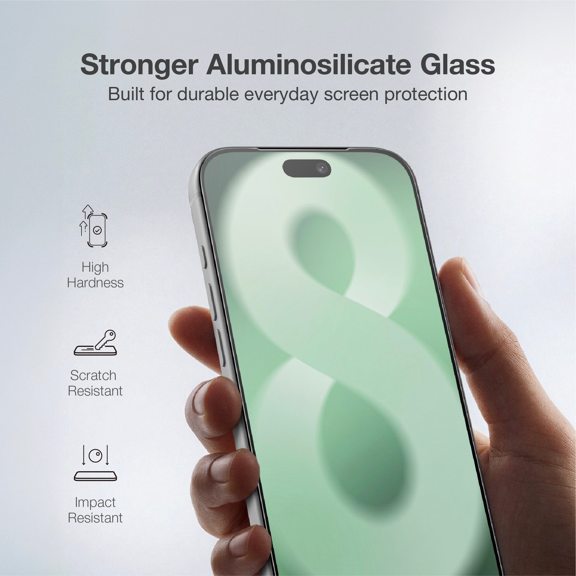 AMAZINGthing - IPhone 18 Pro Radix Care Matte Glass Screen Protection