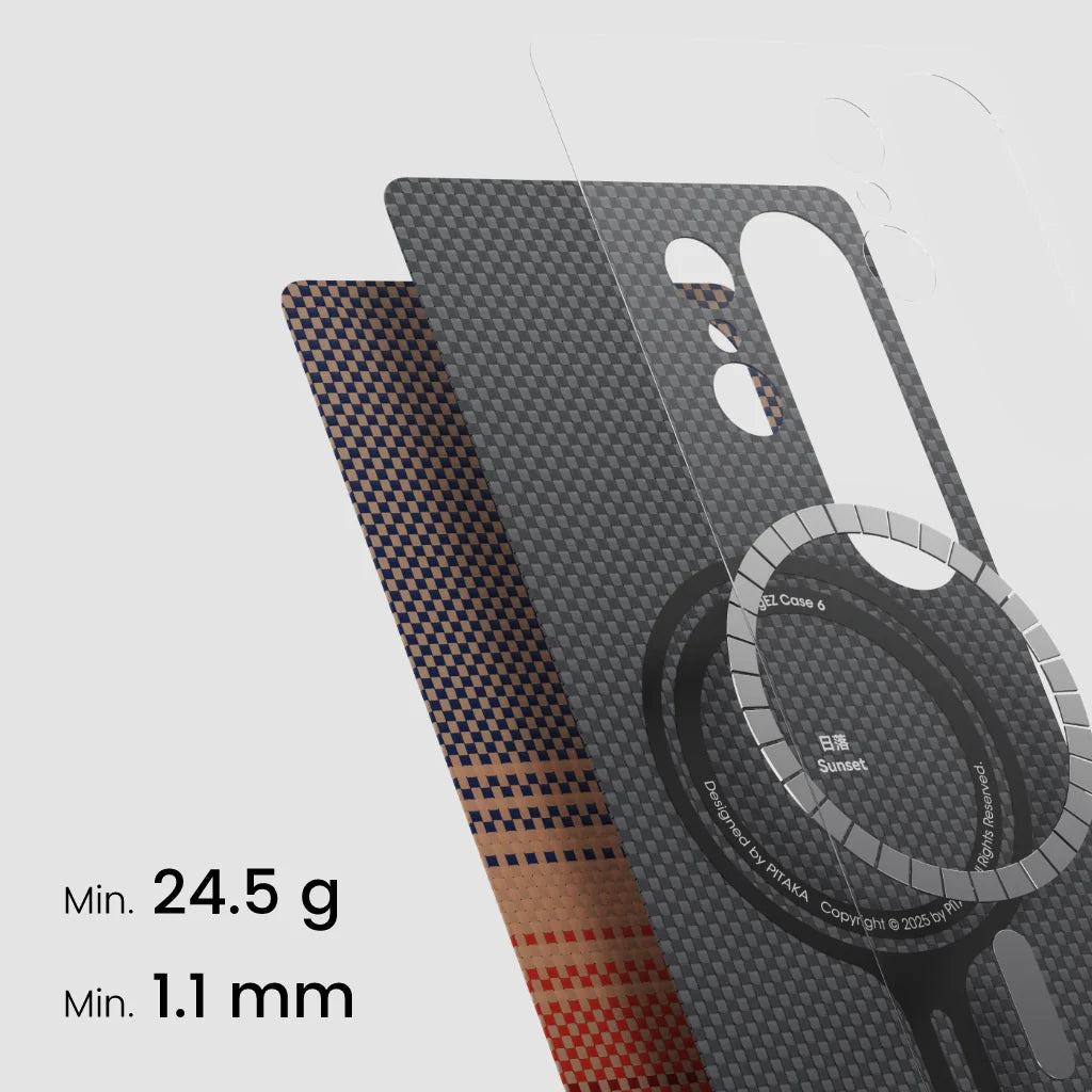 PITAKA Tactile Woven Case for Samsung Galaxy S25 Ultra