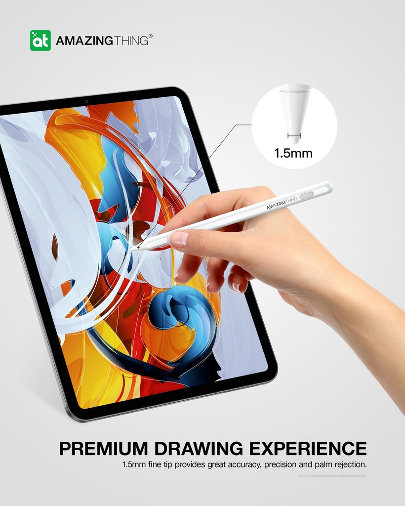 AT STYLUS PEN PRO 2 WITH MAGNETIC CHARGING FOR IPAD MINI/PRO/AIR