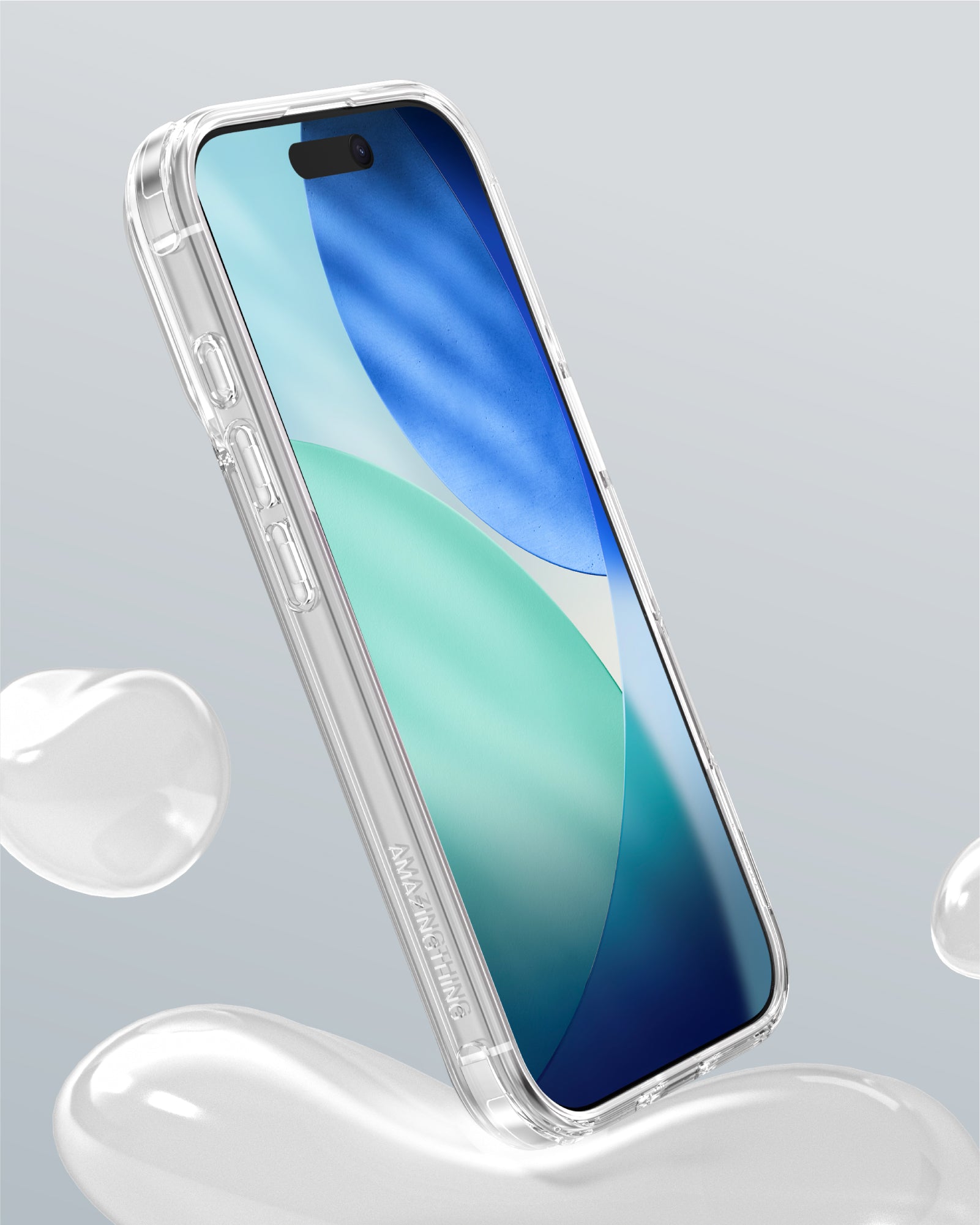 AMAZINGthing - iPhone 17 Pro 6.3 Minimal Drop Proof Case - Clear