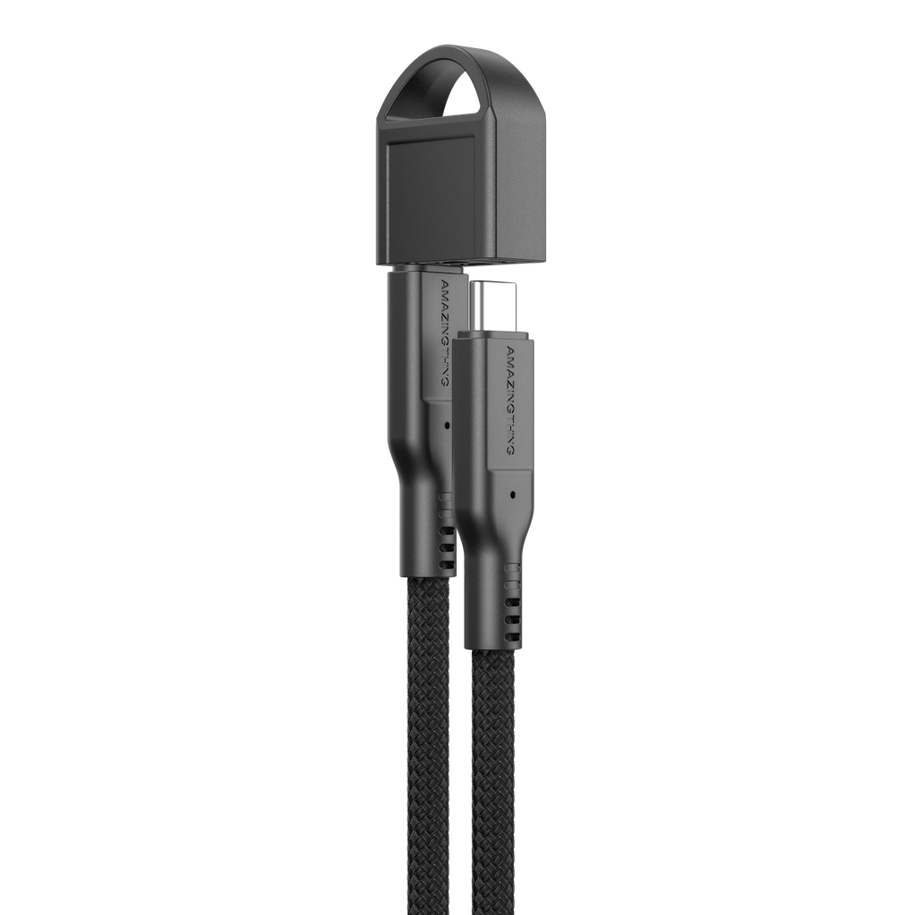 AT THUNDER PRO WITH HOLDER USB-C TO USB-C 5.0A 240W GEN2 0.2M CABLE