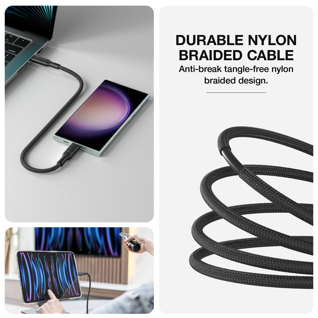 AT THUNDER PRO WITH HOLDER USB-C TO USB-C 5.0A 240W GEN2 0.2M CABLE
