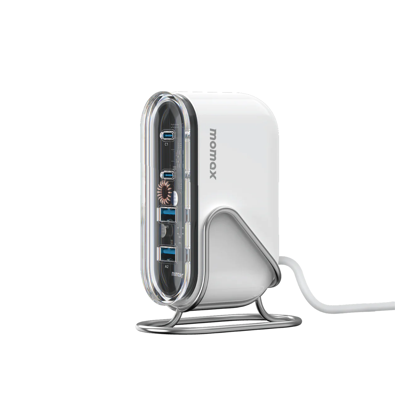 MOMAX 1-CHARGER FLOW PD 80W 4 PORTS GAN DESKTOP CHARGER