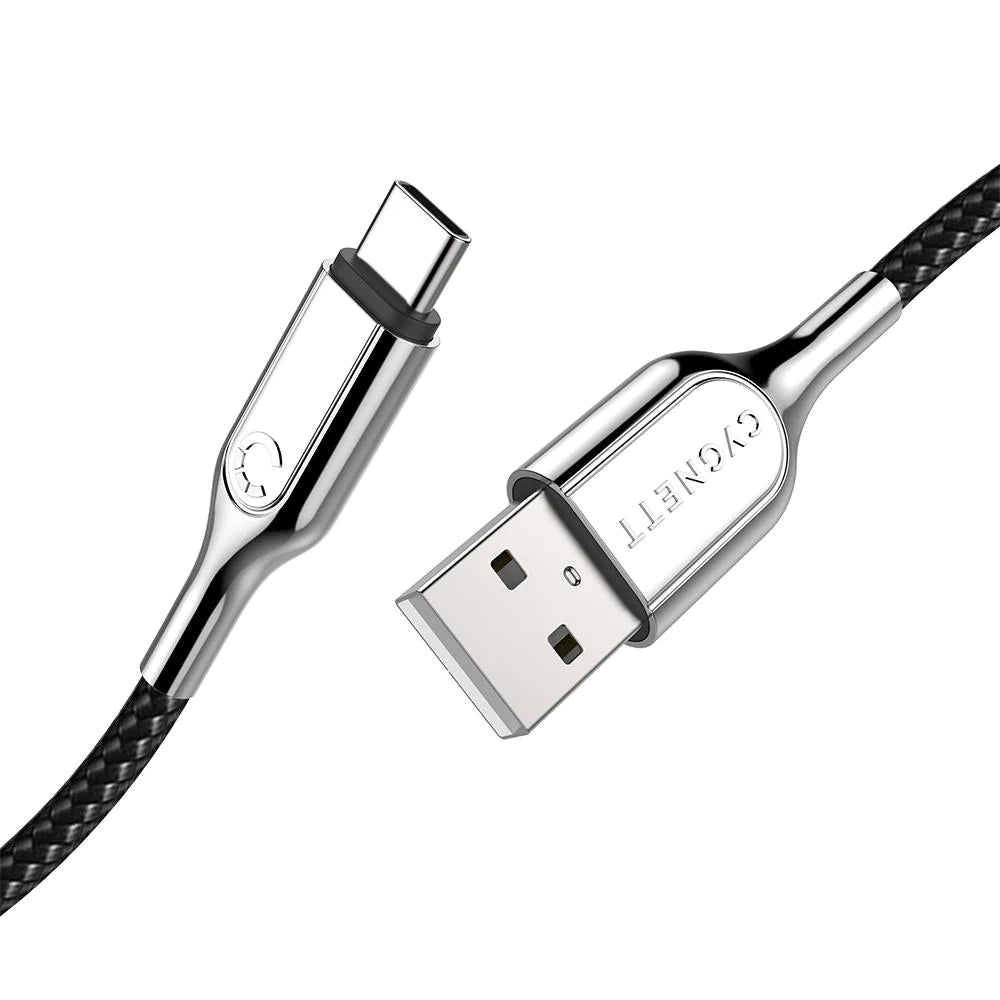Cygnett Armour 2.0 USB-C to USB-A (3A/60W ) 1M - Black