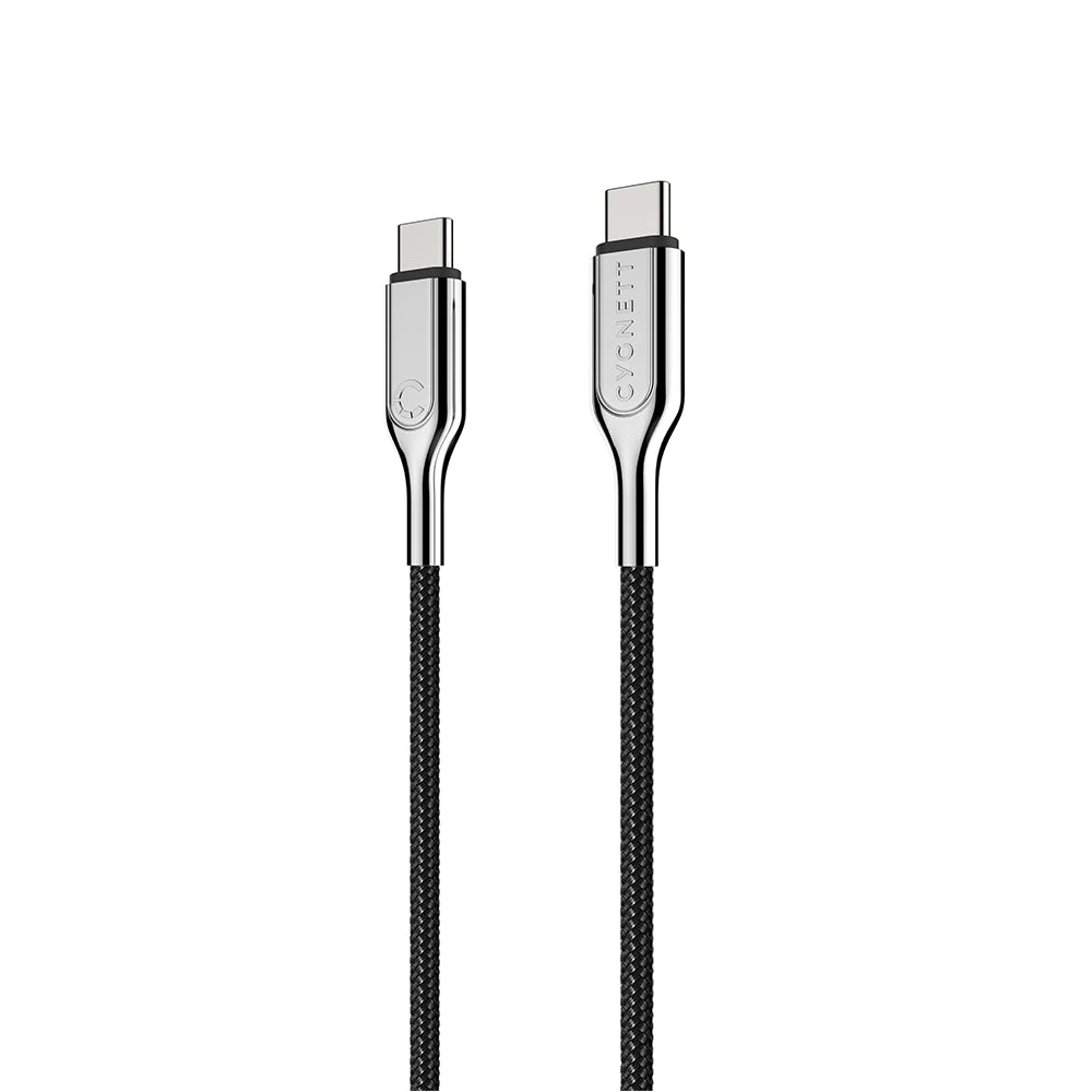 Cygnett Armour 2.0 USB-C to USB-C (5A/100W) 2M - Black