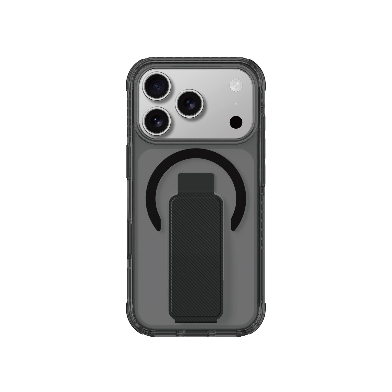 AMAZINGthing - iPhone 17 Pro 6.3 Titan Pro+ Magsafe Holder Drop Proof Case- Black