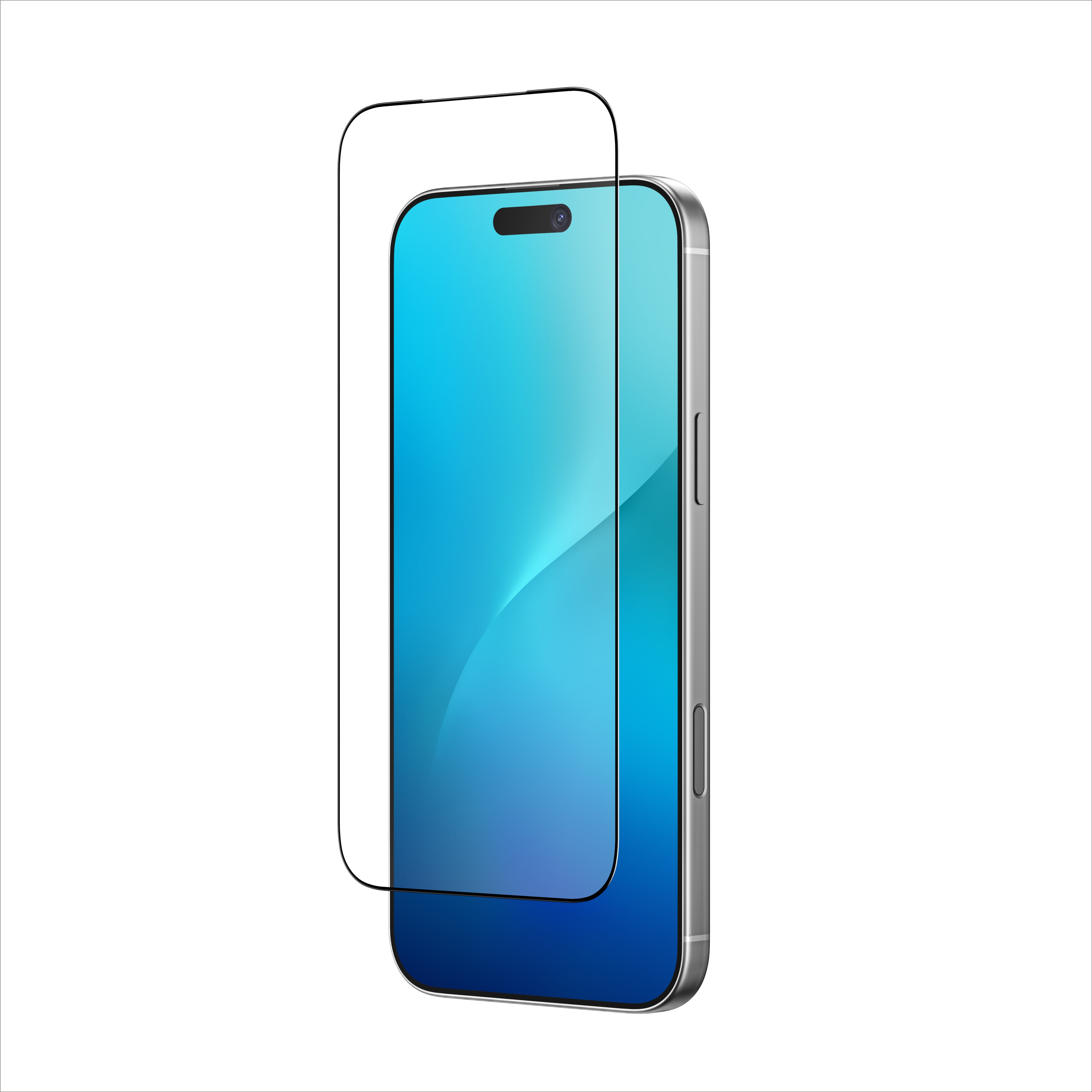 AMAZINGthing - Iphone 17 Pro Max 6.9 3D Fully Covered Radix Glass - Clear