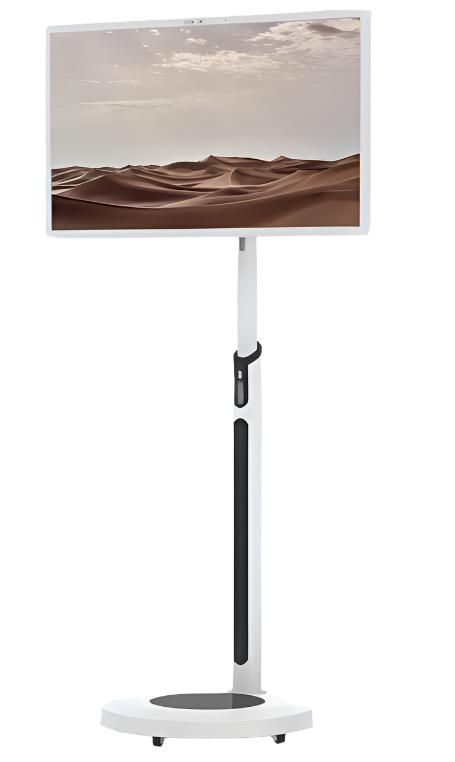 Powerology 32" Touch Screen Monitor 128GB 15000mAh with Stand - White